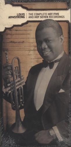 Louis Armstrong The Complete Hot Five And Hot Seven Recordings 4-CD album set US LOA4CTH881006