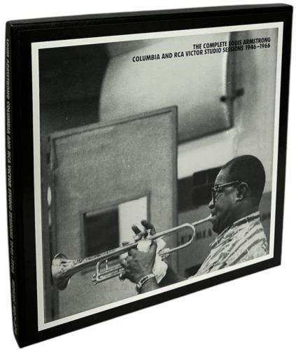 Louis Armstrong The Complete Louis Armstrong Columbia And RCA Victor Studio Sessions 1946-1966 7-CD album set US LOA7CTH861583