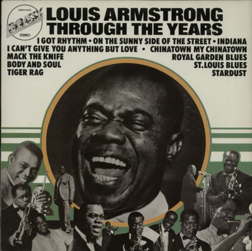 Louis Armstrong Through The Years vinyl LP album (LP record) Dutch LOALPTH620627