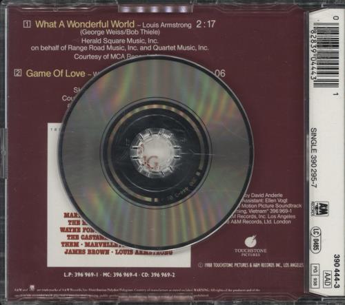 Louis Armstrong What A Wonderful World 3" CD single (CD3) German LOAC3WH85091