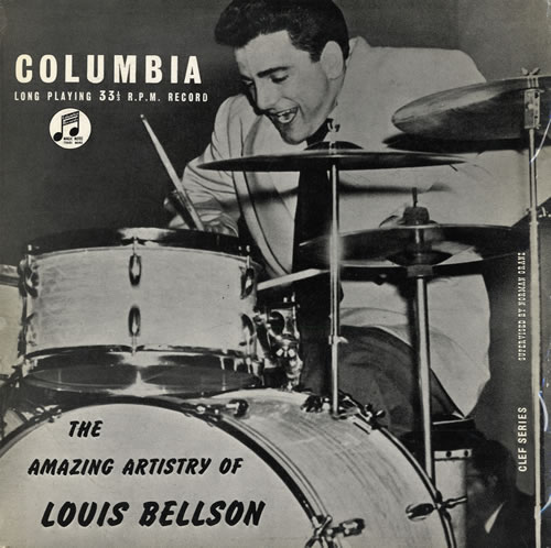Louis Bellson The Amazing Artistry Of Louis Bellson 10" vinyl single (10 inch record) UK LJH10TH551918