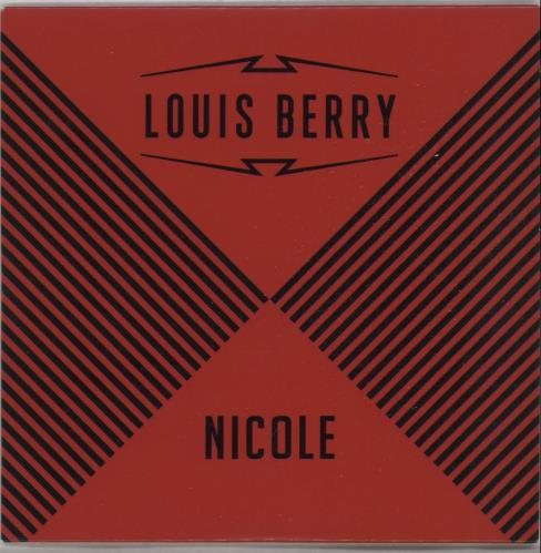 Louis Berry Nicole CD-R acetate UK OX4CRNI670128