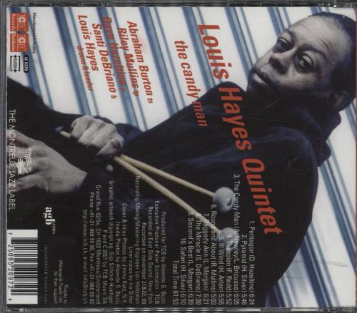 Louis Hayes The Candy Man CD album (CDLP) Swiss Q60CDTH773514
