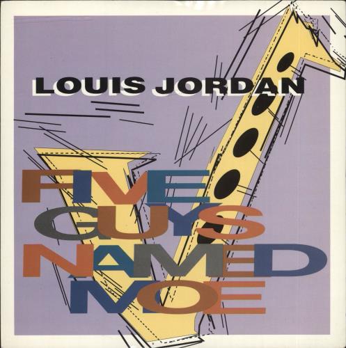 Louis Jordan Five Guys Named Moe 7" vinyl single (7 inch record / 45) UK LJD07FI705825