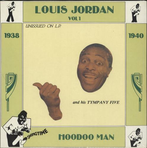 Louis Jordan Hoodoo Man Vol. 1 + Knock Me Out Vol. 2 2-LP vinyl record set (Double LP Album) Italian LJD2LHO708751