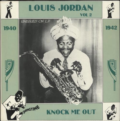 Louis Jordan Hoodoo Man Vol. 1 + Knock Me Out Vol. 2 2-LP vinyl record set (Double LP Album) Italian LJD2LHO708751