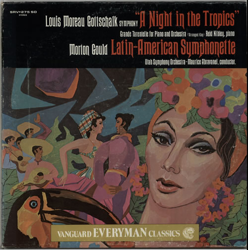 Louis Moreau Gottschalk Night In The Tropics vinyl LP album (LP record) US L07LPNI632726