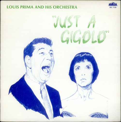 Louis Prima & Keely Smith Just A Gigolo vinyl LP album (LP record) US P+SLPJU536464