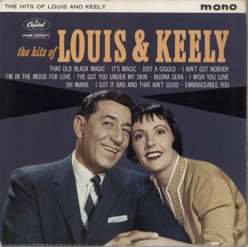 Louis Prima & Keely Smith The Hits Of Louis & Keely vinyl LP album (LP record) UK P+SLPTH455779