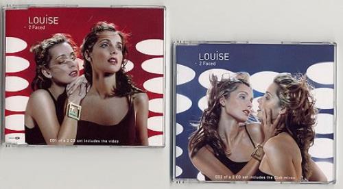 Louise 2 Faced 2-CD single set (Double CD single) UK LSE2SFA160863