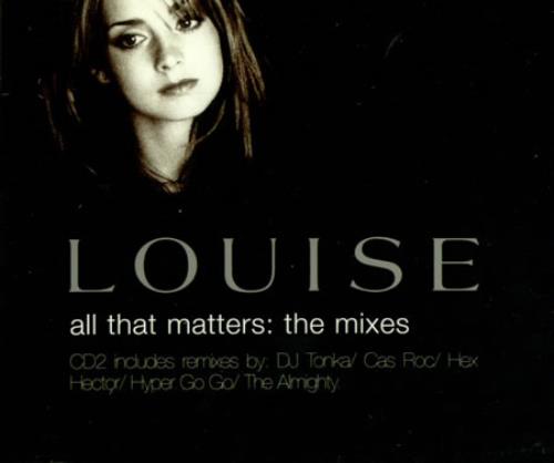 Louise All That Matters - Double 2-CD single set (Double CD single) UK LSE2SAL130741