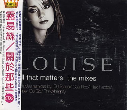 Louise All That Matters - Part 2 CD single (CD5 / 5") Taiwanese LSEC5AL145884