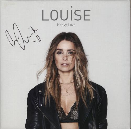 Louise Heavy Love - Autographed vinyl LP album (LP record) UK LSELPHE878211
