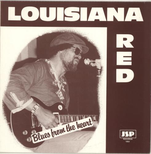 Louisiana Red Blues From The Heart - Autographed vinyl LP album (LP record) UK LO2LPBL690305