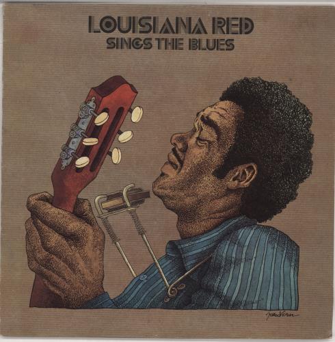 Louisiana Red Sings The Blues vinyl LP album (LP record) French LO2LPSI766567
