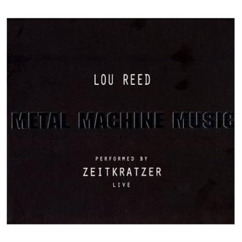 Lou Reed Metal Machine Music Live UK 2disc CD/DVD set (410098)