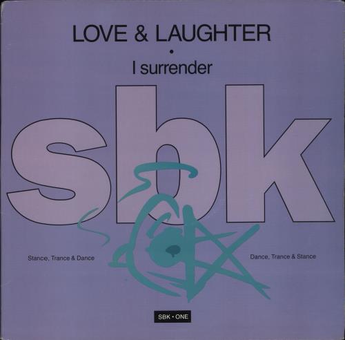 Love & Laughter I Surrender 12" vinyl single (12 inch record / Maxi-single) UK Q1512IS705422