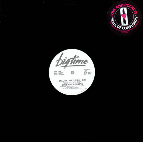 Love & Rockets Ball Of Confusion 12" vinyl single (12 inch record / Maxi-single) US L&R12BA476346