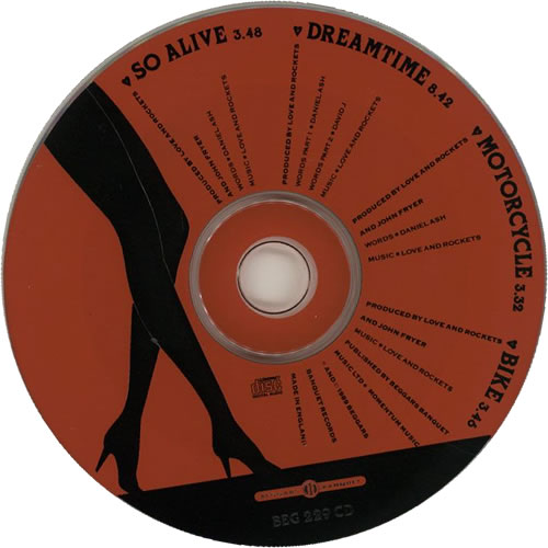 Love & Rockets So Alive - Tin CD single (CD5 / 5") UK L&RC5SO89589