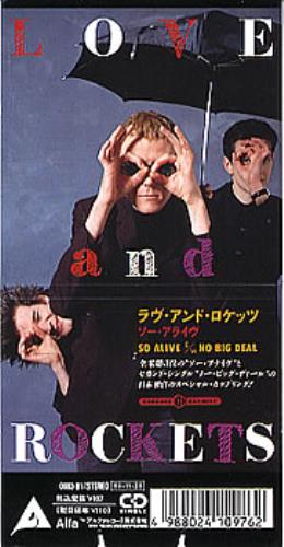 Love & Rockets So Alive 3" CD single (CD3) Japanese L&RC3SO299726