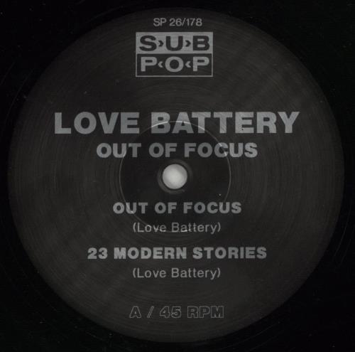 Love Battery Out Of Focus EP 12" vinyl single (12 inch record / Maxi-single) German L2912OU601342