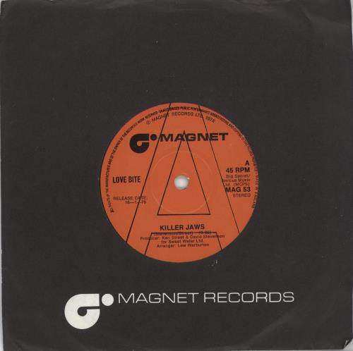 Love Bite Killer Jaws 7" vinyl single (7 inch record / 45) UK Q2207KI705757