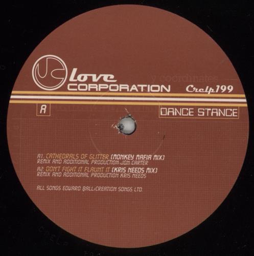 Love Corporation Dance Stance 2-LP vinyl record set (Double LP Album) UK LAF2LDA879225