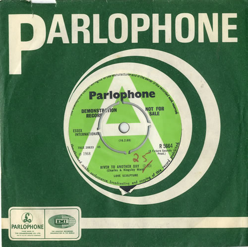Love Sculpture River To Another Day - A Label + photo 7" vinyl single (7 inch record / 45) UK LSC07RI601761