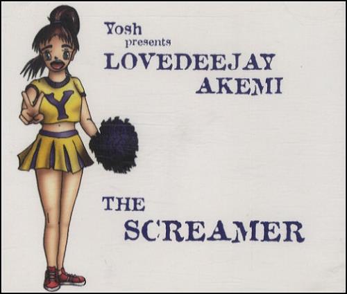 Lovedeejay Akemi The Screamer CD single (CD5 / 5") UK LDJC5TH175098