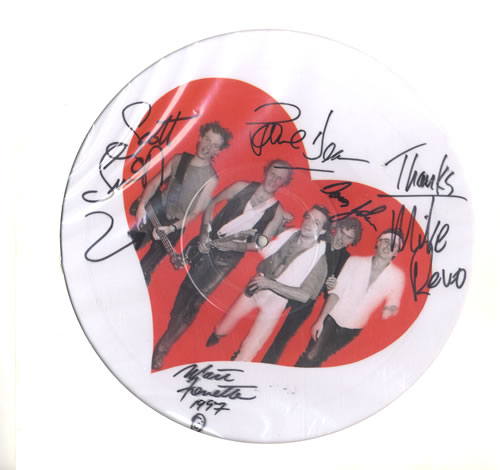 Loverboy Get Lucky - Fully Autographed 12" vinyl picture disc (12 inch picture record) Canadian LA-2PGE558927