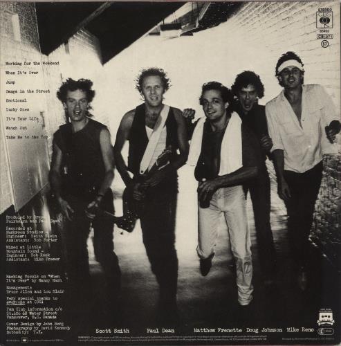 Loverboy Get Lucky vinyl LP album (LP record) UK LA-LPGE516772