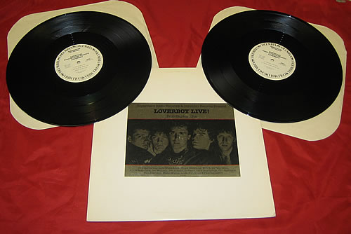 Loverboy Loverboy Live! 2-LP vinyl record set (Double LP Album) US LA-2LLO349074