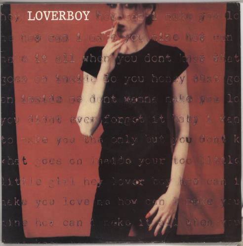 Loverboy Loverboy vinyl LP album (LP record) Australian LA-LPLO734360