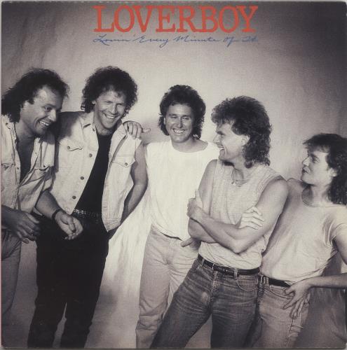 Loverboy Lovin' Every Minute Of It vinyl LP album (LP record) Canadian LA-LPLO722642