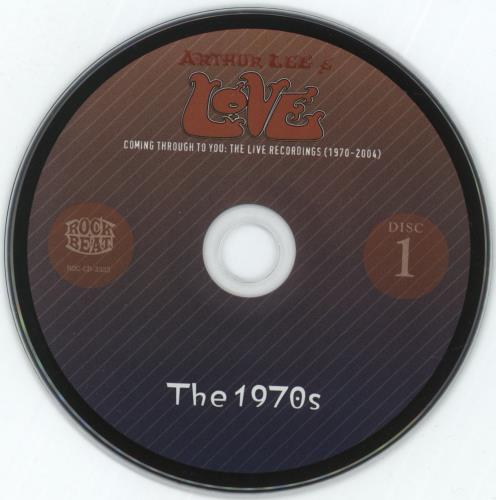 Love Coming Through To You : The Live Recordings (1970 - 2004) 4-CD album set US LOV4CCO876286