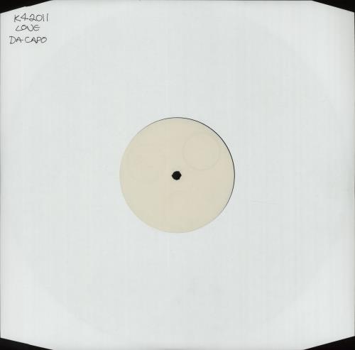 Love Da Capo - Test Pressing vinyl LP album (LP record) UK LOVLPDA663200