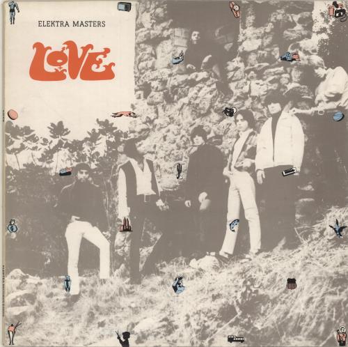 Love Elektra Masters vinyl LP album (LP record) UK LOVLPEL701902