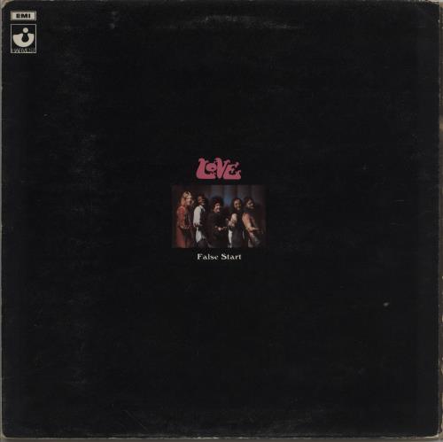 Love False Start - Factory Sample vinyl LP album (LP record) UK LOVLPFA762554