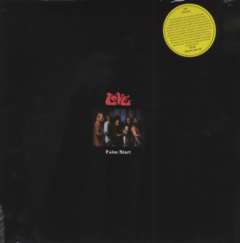 Love False Start vinyl LP album (LP record) UK LOVLPFA401225