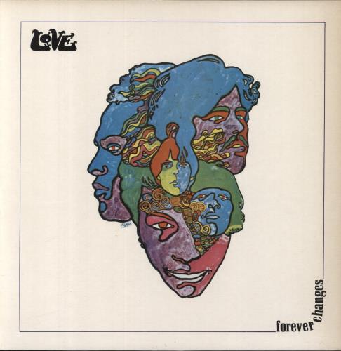 Love Forever Changes - Red label vinyl LP album (LP record) UK LOVLPFO848945