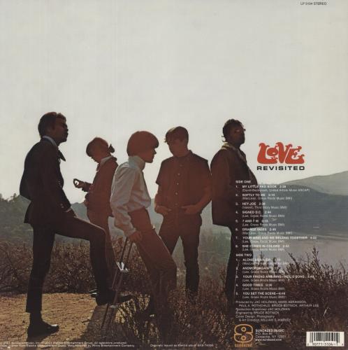 Love Revisited vinyl LP album (LP record) US LOVLPRE582914