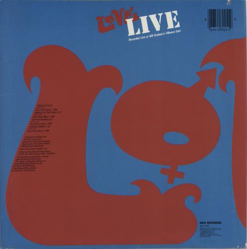 Love Studio/Live 2-LP vinyl record set (Double LP Album) US LOV2LST441127