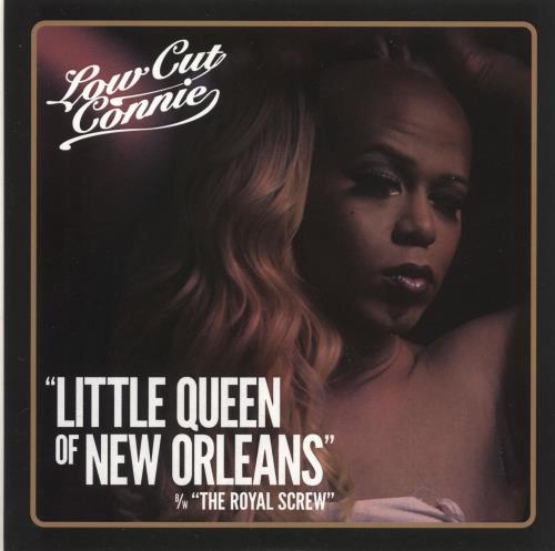 Low Cut Connie Little Queen of New Orleans - Groovy Smoovy Vinyl 7" vinyl single (7 inch record / 45) US 1P107LI742921