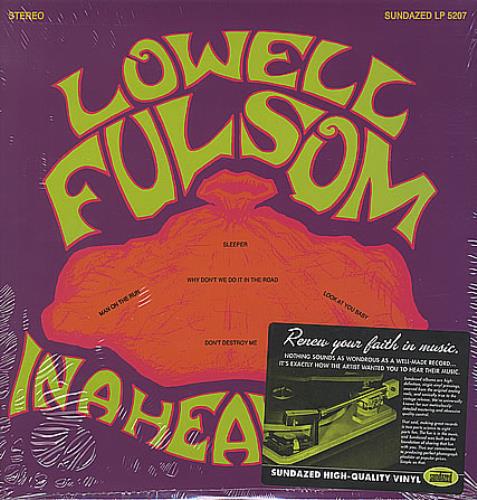 Lowell Fulsom In A Heavy Bag vinyl LP album (LP record) US LOMLPIN387486