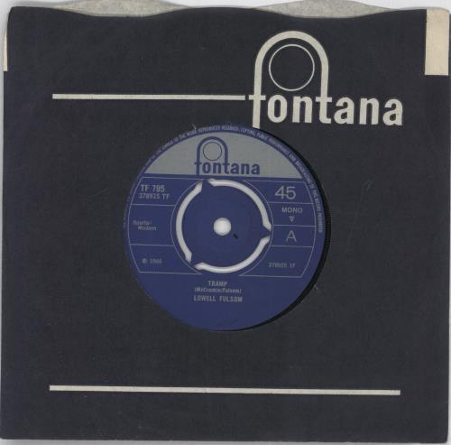 Lowell Fulsom Tramp 7" vinyl single (7 inch record / 45) UK LOM07TR817221