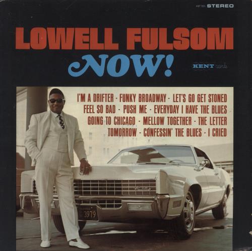 Lowell Fulson Now! vinyl LP album (LP record) US LWSLPNO888008