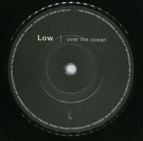 Low Over The Ocean 7" vinyl single (7 inch record / 45) UK LAJ07OV321256