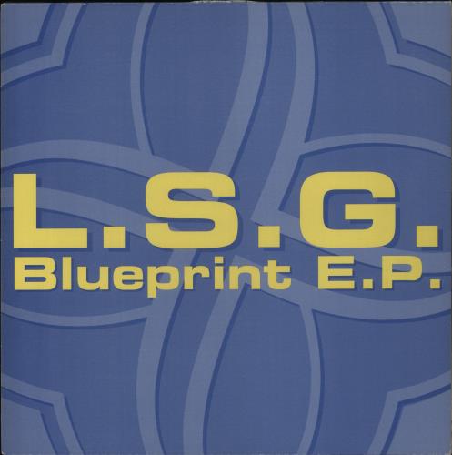 LSG Blueprint E.P. 12" vinyl single (12 inch record / Maxi-single) German L-G12BL859019