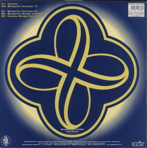 LSG Blueprint E.P. 12" vinyl single (12 inch record / Maxi-single) German L-G12BL859019