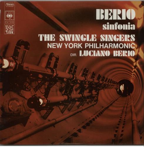 Luciano Berio Sinfonia vinyl LP album (LP record) French L9HLPSI643404